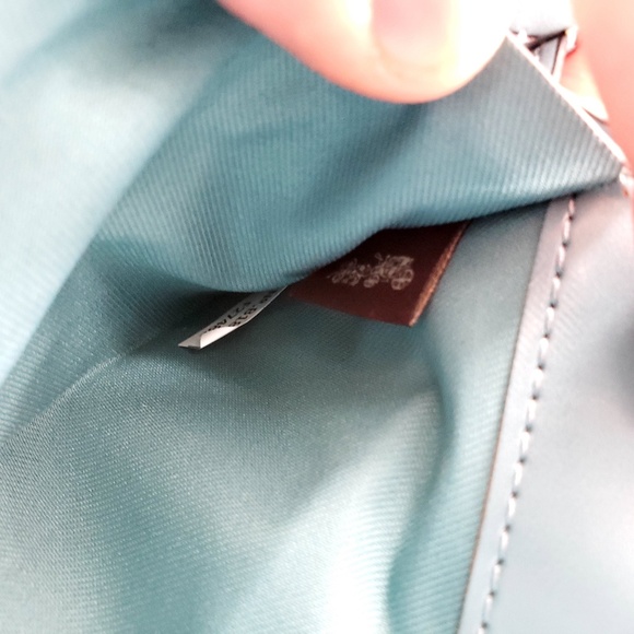 Coach Slim Envelope Clutch Wallet Crocodile Embossed Leather Snap F27482 - Picture 7 of 12